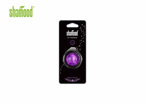 Fioletowy Nacklace Cool Car Perfume Membrane Odświeżacz powietrza do wentylacji Lusterko wsteczne